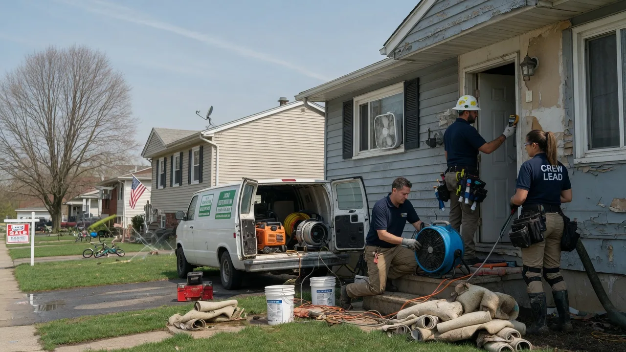 Flood Cleanup in Roosevelt, NJ near me